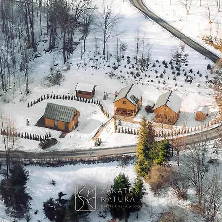 Zakatek Natura - Domki Z Sauna W Gorach - Beskid Wyspowy Laskowa * Laskowa (Limanowa)